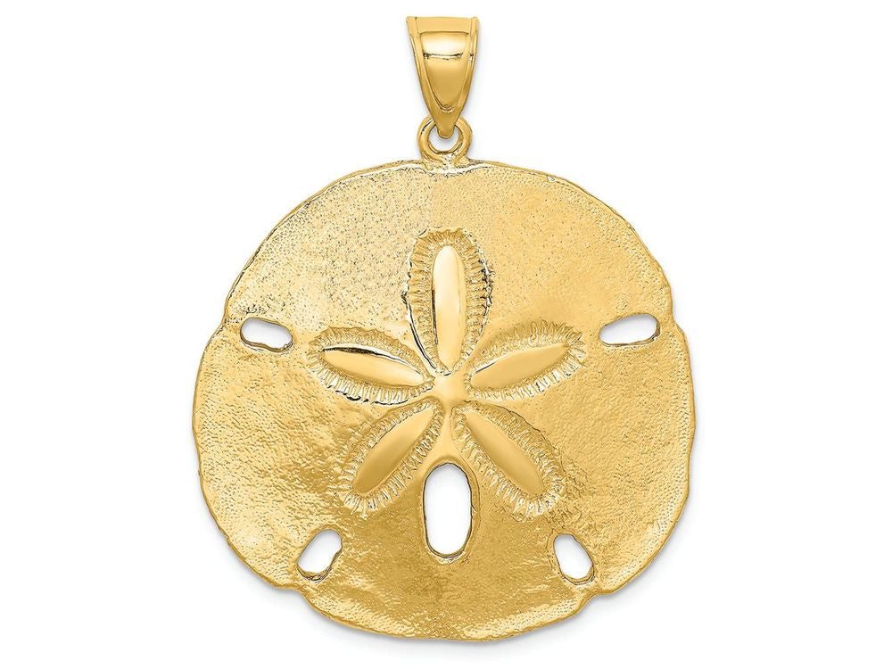 FJC Finejewelers 14k Yellow Gold Sand Dollar Charm