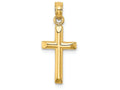 FJC Finejewelers 14k Yellow Gold Cross Charm