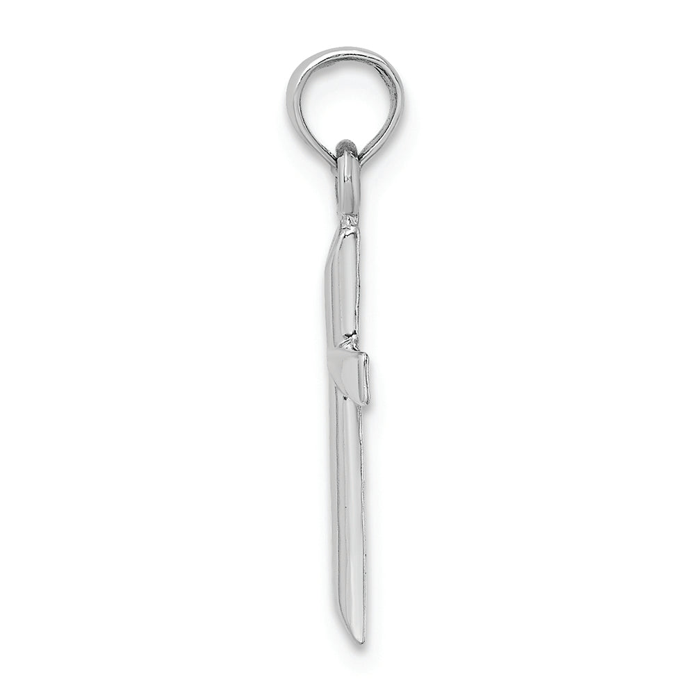 FJC Finejewelers 14k White Gold Cross Charm