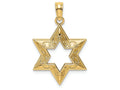 FJC Finejewelers 14k Yellow Gold Jewish Star Of David Charm