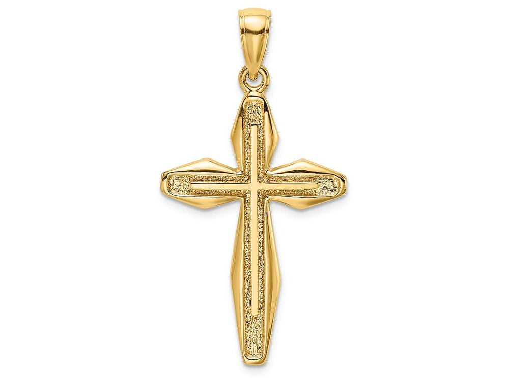 FJC Finejewelers 14k Yellow Gold Cross Charm