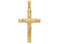 FJC Finejewelers 14k Yellow Gold Crucifix Charm