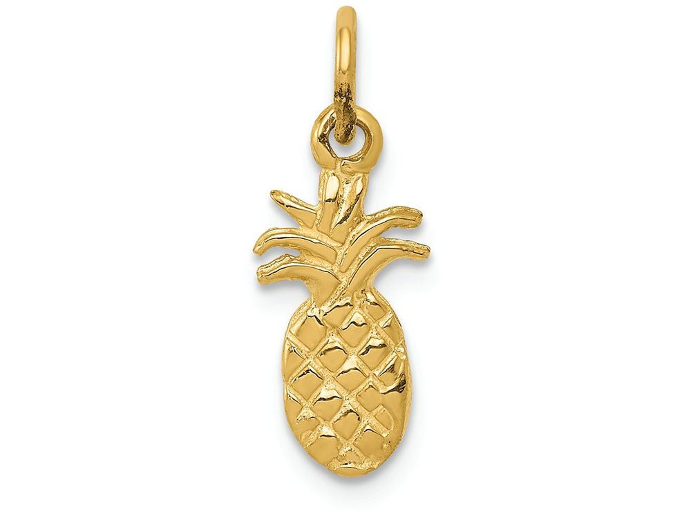 FJC Finejewelers 14k Yellow Gold Polished Pineapple Charm