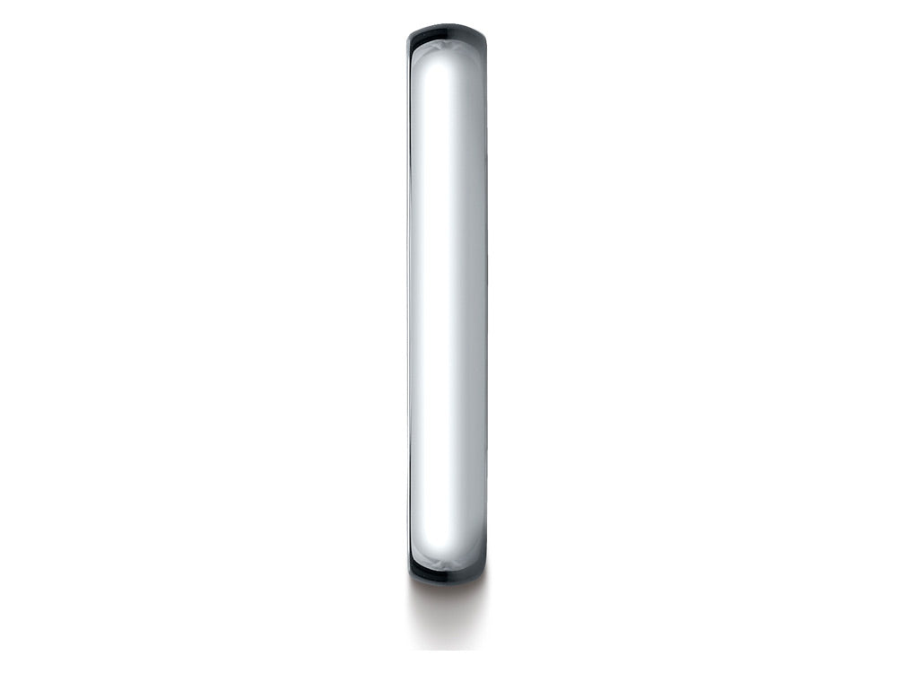 Benchmark 14k White Gold 3.0mm Low Dome Light Ring