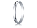 Benchmark 14k White Gold 3.0mm Low Dome Light Ring