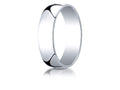 Benchmark 14k White Gold 6.0mm Low Dome Light Ring
