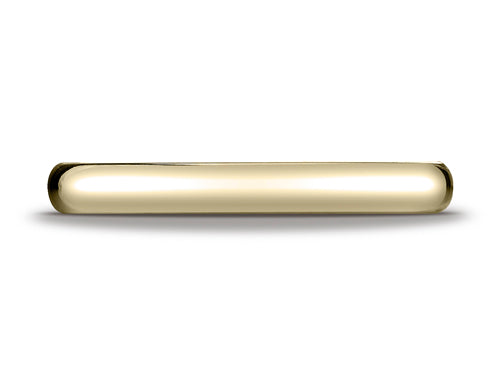 Benchmark 3mm Comfort Fit Wedding Band / Ring