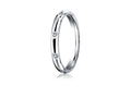 Benchmark 3mm Comfort Fit Diamond Wedding Band / Ring