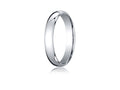 Benchmark 10k Gold 4mm Slightly Domed Standard Comfort-fit Ring