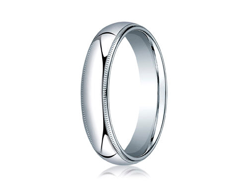 Benchmark 5mm Comfort Fit Wedding Band / Ring
