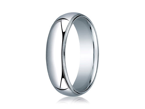 Benchmark 6mm Comfort Fit Solid Wedding Band / Ring