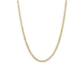 FJC Finejewelers 24 Inch 14k Yellow Gold 3.8mm Concave Curb Chain Necklace