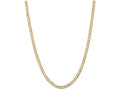 FJC Finejewelers 16 Inch 14k Yellow Gold 4.5mm Open Concave Curb Chain Necklace