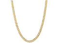 FJC Finejewelers 8 Inch 14k Yellow Gold 6.75mm Open Concave Curb Chain Bracelet