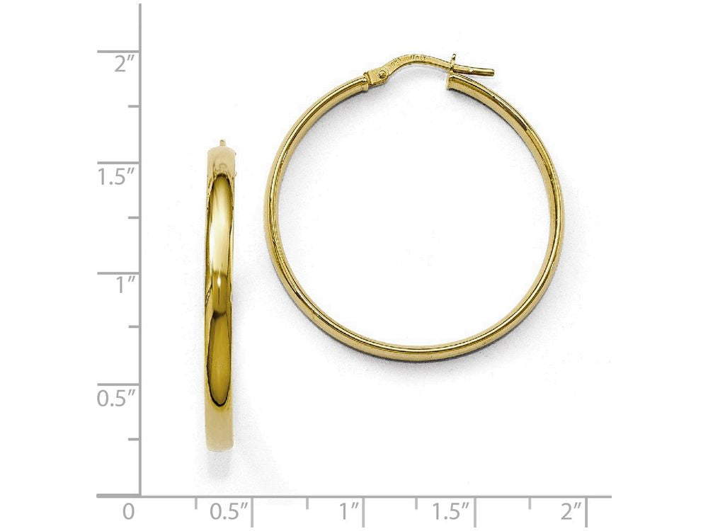 FJC Finejewelers 10k Polished Hoop Earrings