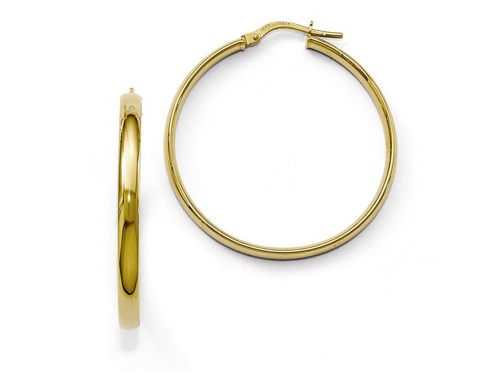FJC Finejewelers 10k Polished Hoop Earrings