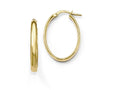 FJC Finejewelers 10k Polished Oval Hoop Earrings
