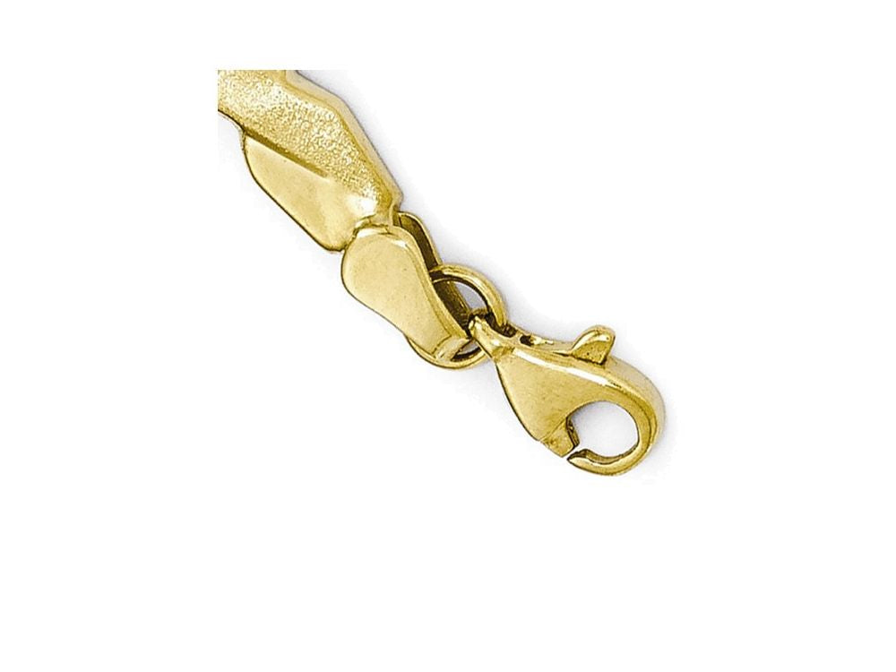 FJC Finejewelers 10k Polished And Brushed Bracelet