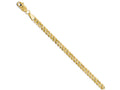 FJC Finejewelers 14k Yellow Gold 3.9mm Beveled Curb Chain Bracelet