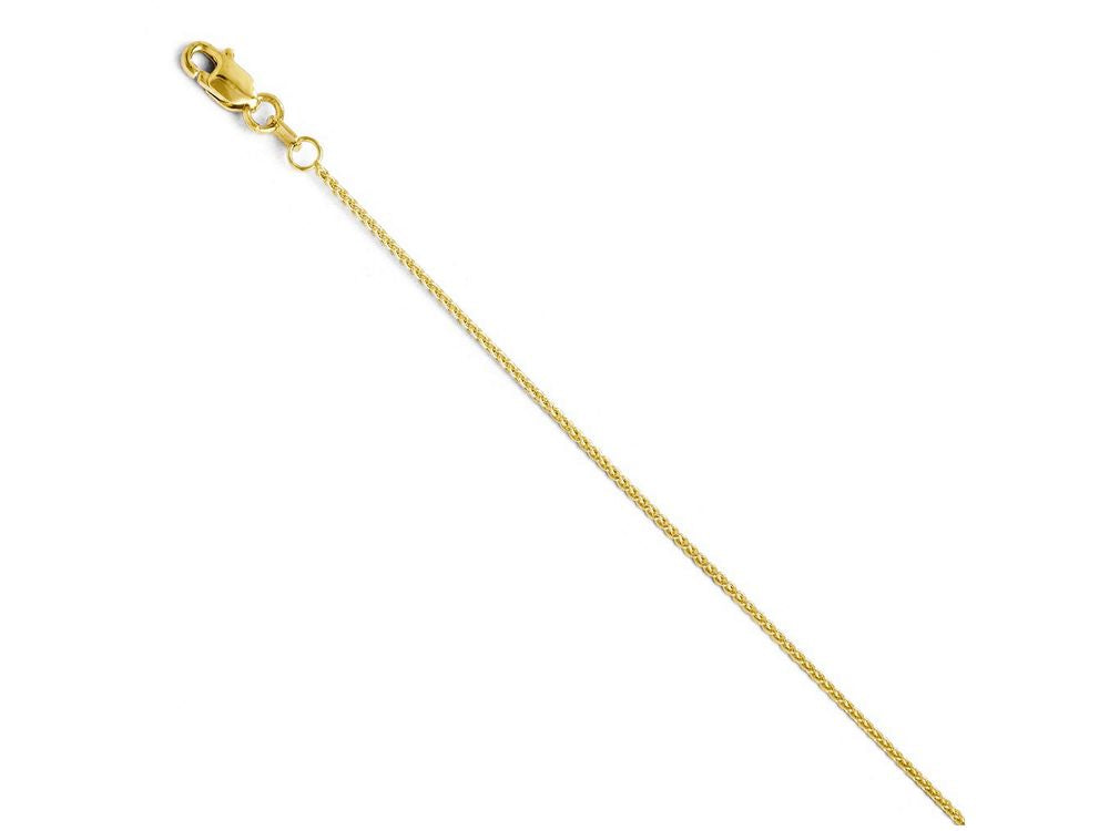 FJC Finejewelers 14k Yellow Gold 1mm Wheat Chain Bracelet