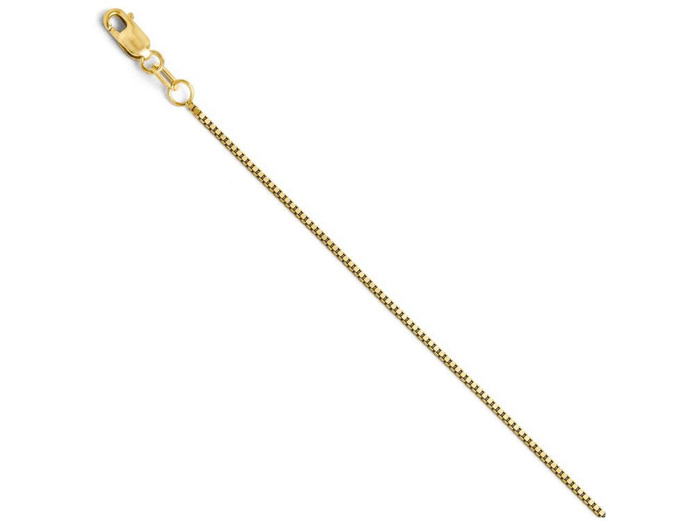 FJC Finejewelers 14k Yellow Gold Box W/lobster Chain Necklace