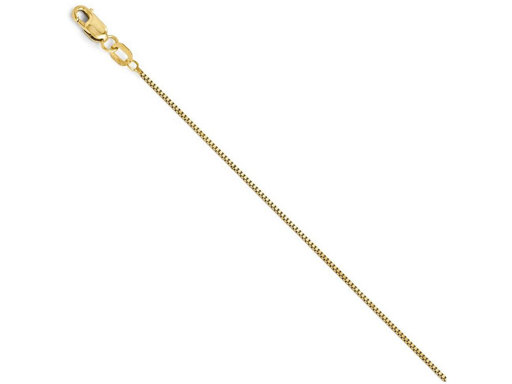 FJC Finejewelers 14k Yellow Gold Box W/lobster Anklet
