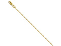 FJC Finejewelers 14k Yellow Gold Light Singapore Chain Necklace