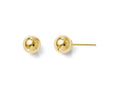 FJC Finejewelers 14k Yellow Gold Polished 6mm Ball Post Earrings