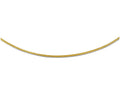 FJC Finejewelers 14k Yellow Gold 1.2mm Omega / Detachable Clasp Necklace