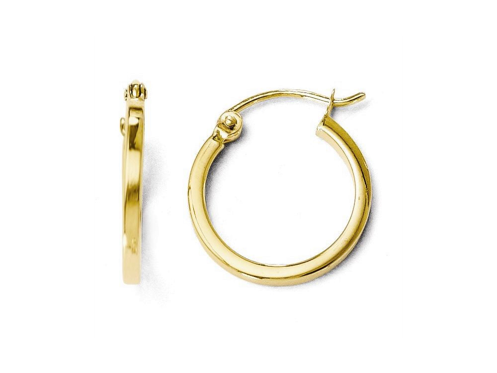 FJC Finejewelers 14k Yellow Gold Polished Hoop Earrings