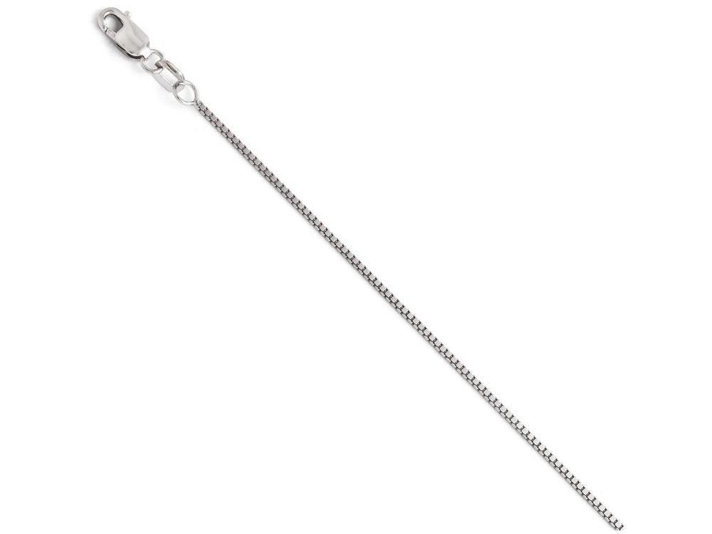 FJC Finejewelers 14k White Gold Box W/lobster Chain Necklace