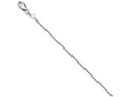 FJC Finejewelers 14k White Gold Bright Cut Quadra Wheat Chain Necklace