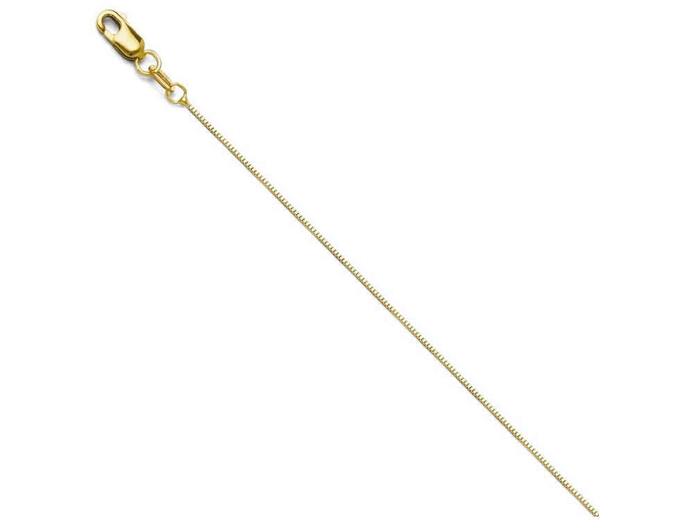 FJC Finejewelers 14k Yellow Gold Baby Box Chain Necklace