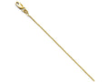 FJC Finejewelers 14k Yellow Gold 1mm Round Bright Cut Wheat Chain Necklace