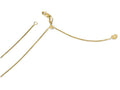 FJC Finejewelers 14k Yellow Gold Adjustable Box Chain Necklace