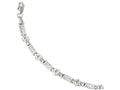 FJC Finejewelers 14k White Gold Bright Cut Bracelet