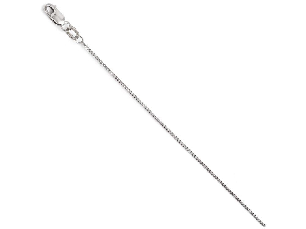 FJC Finejewelers 14k White Gold W/lobster Box Chain Bracelet