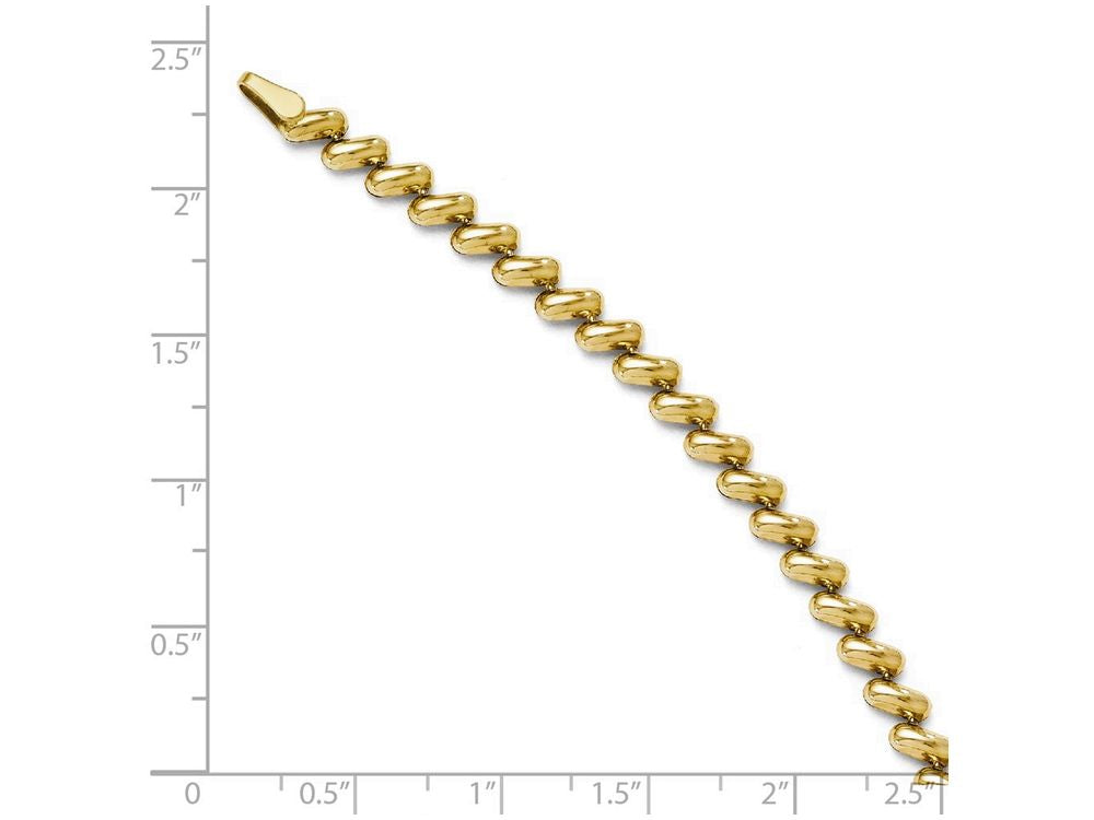 FJC Finejewelers 14k Yellow Gold Polished Bracelet