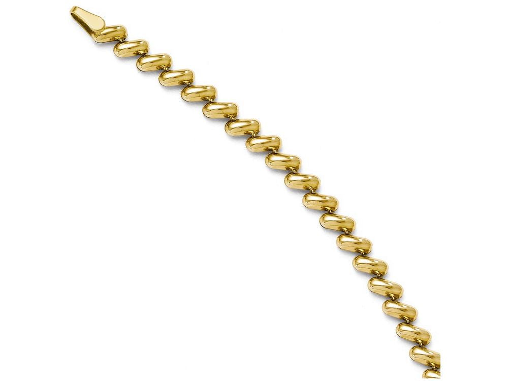 FJC Finejewelers 14k Yellow Gold Polished Bracelet