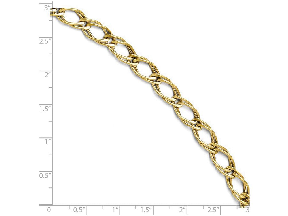 FJC Finejewelers 14k Yellow Gold Fancy Link Bracelet