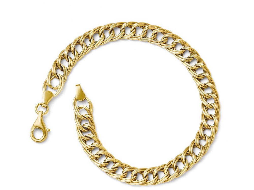 FJC Finejewelers 14k Yellow Gold Fancy Link Bracelet