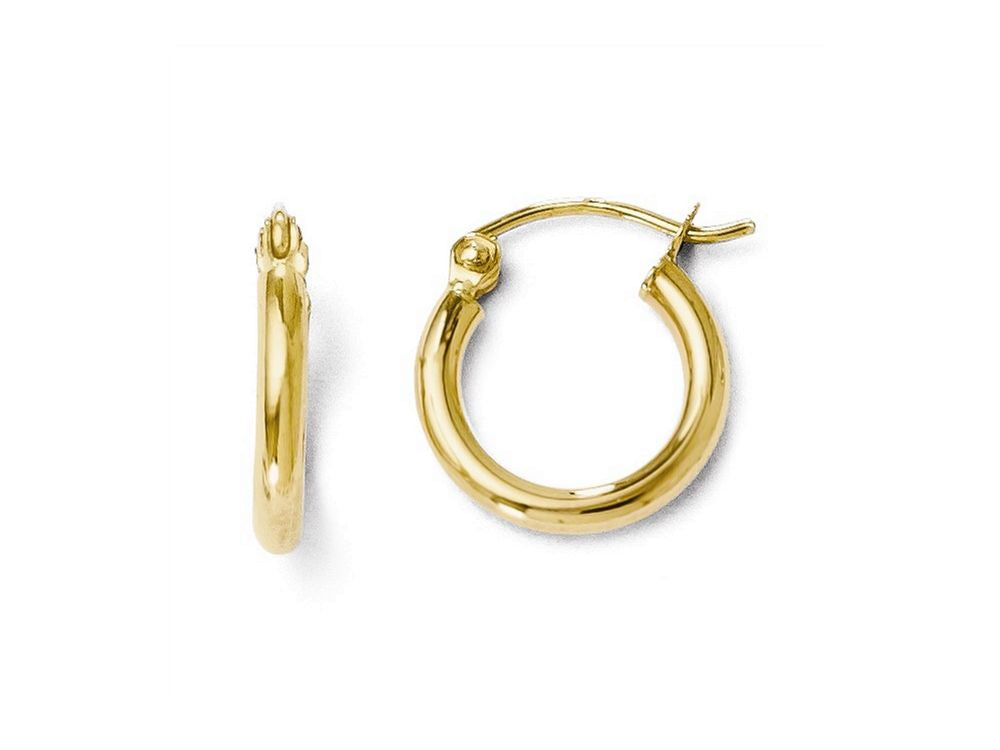 FJC Finejewelers 14k Yellow Gold Polished Hoop Earrings