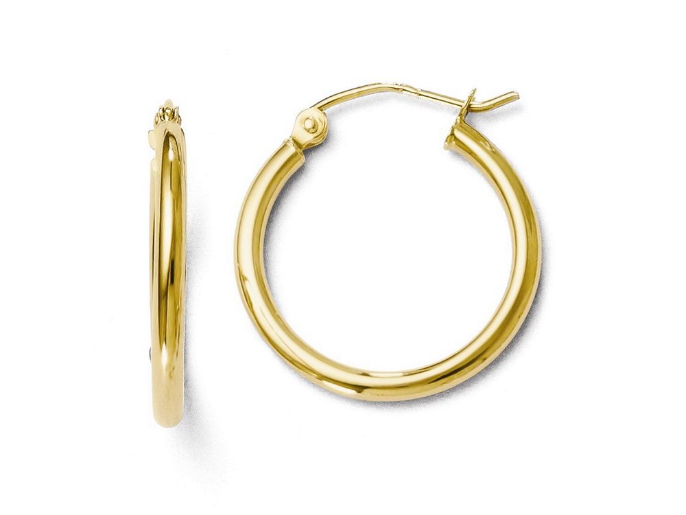 FJC Finejewelers 14k Yellow Gold Polished Hoop Earrings