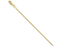 FJC Finejewelers 14k Yellow Gold Box W/ Lobster Chain Necklace