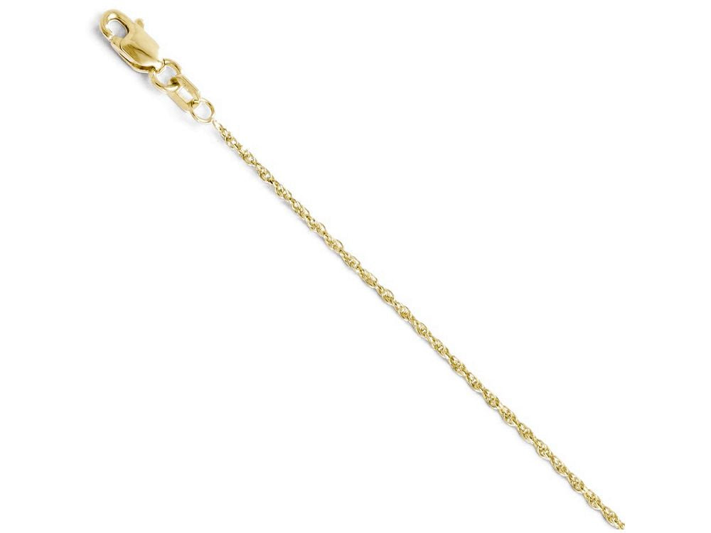 FJC Finejewelers 10k Bright Cut Rope Chain Necklace