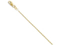 FJC Finejewelers 10k Bright Cut Rope Chain Necklace 1.2mm x 18mm