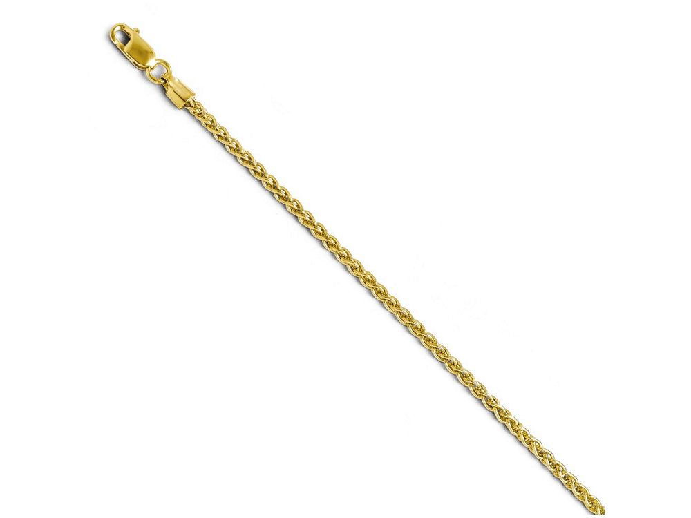 FJC Finejewelers 14k Yellow Gold 2.1mm Wheat Chain Necklace