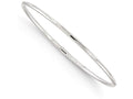 FJC Finejewelers 10k White Gold Slip-on Bangle