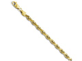 FJC Finejewelers 14k Yellow Gold 4.00mm Bright Cut Rope Chain Bracelet