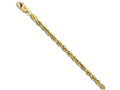 FJC Finejewelers 14k Yellow Gold 2.75mm Bright Cut Lightweight Rope Chain Necklace